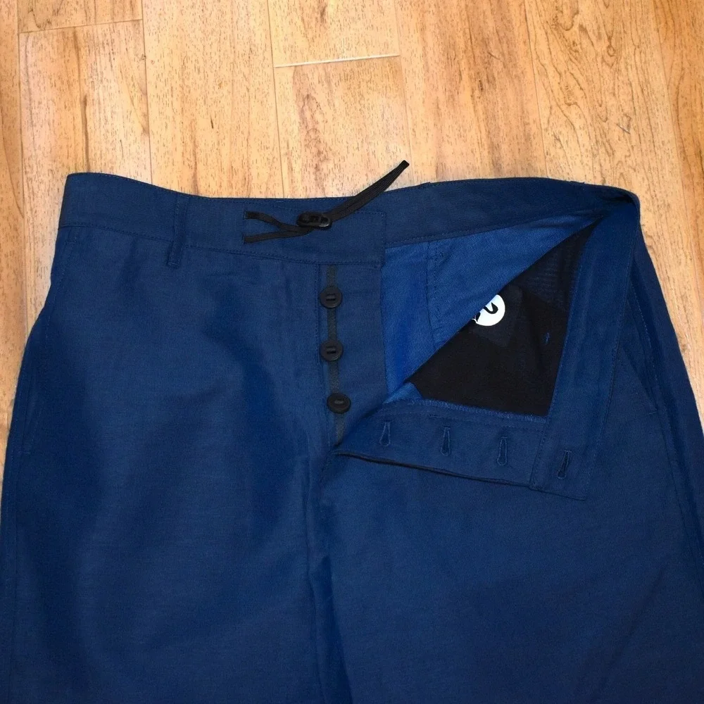 Outlier Injex Loose Onethrees Mens 32 Navy Injected Linen Pants